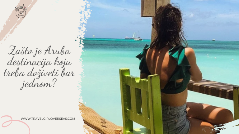 The picture was taken on a stunning Palm Beach, Aru